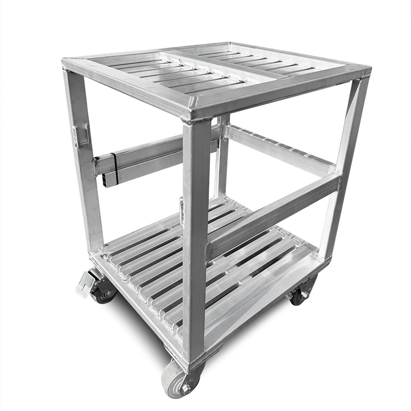 22" x 22" Base Plate Cart for 6 Bases