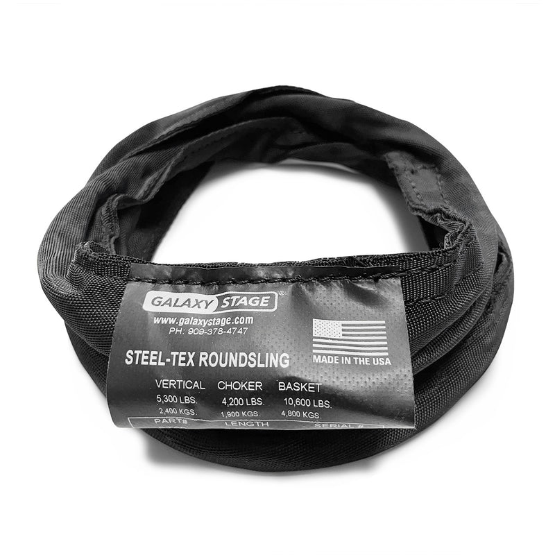 4ft Round Spanset Sling with Steel Cable