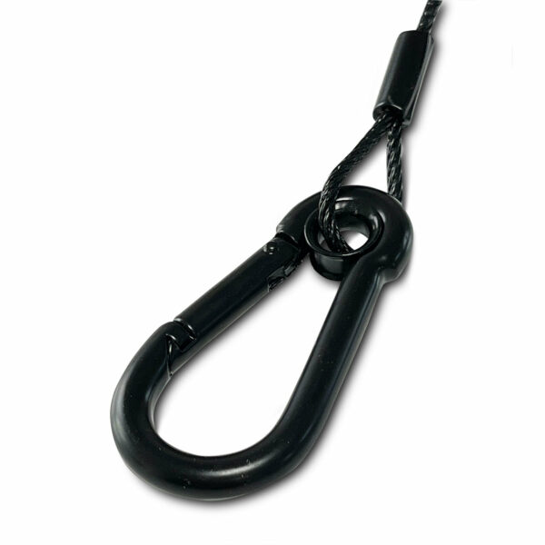 30" Black Safety Cable - Image 2