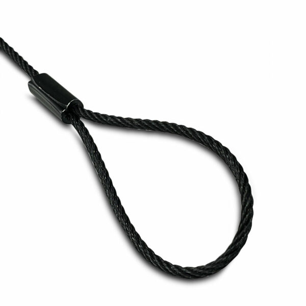 30" Black Safety Cable - Image 3