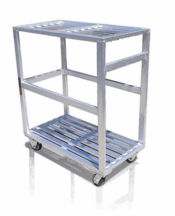 36" Base Plate Cart for 6 Bases